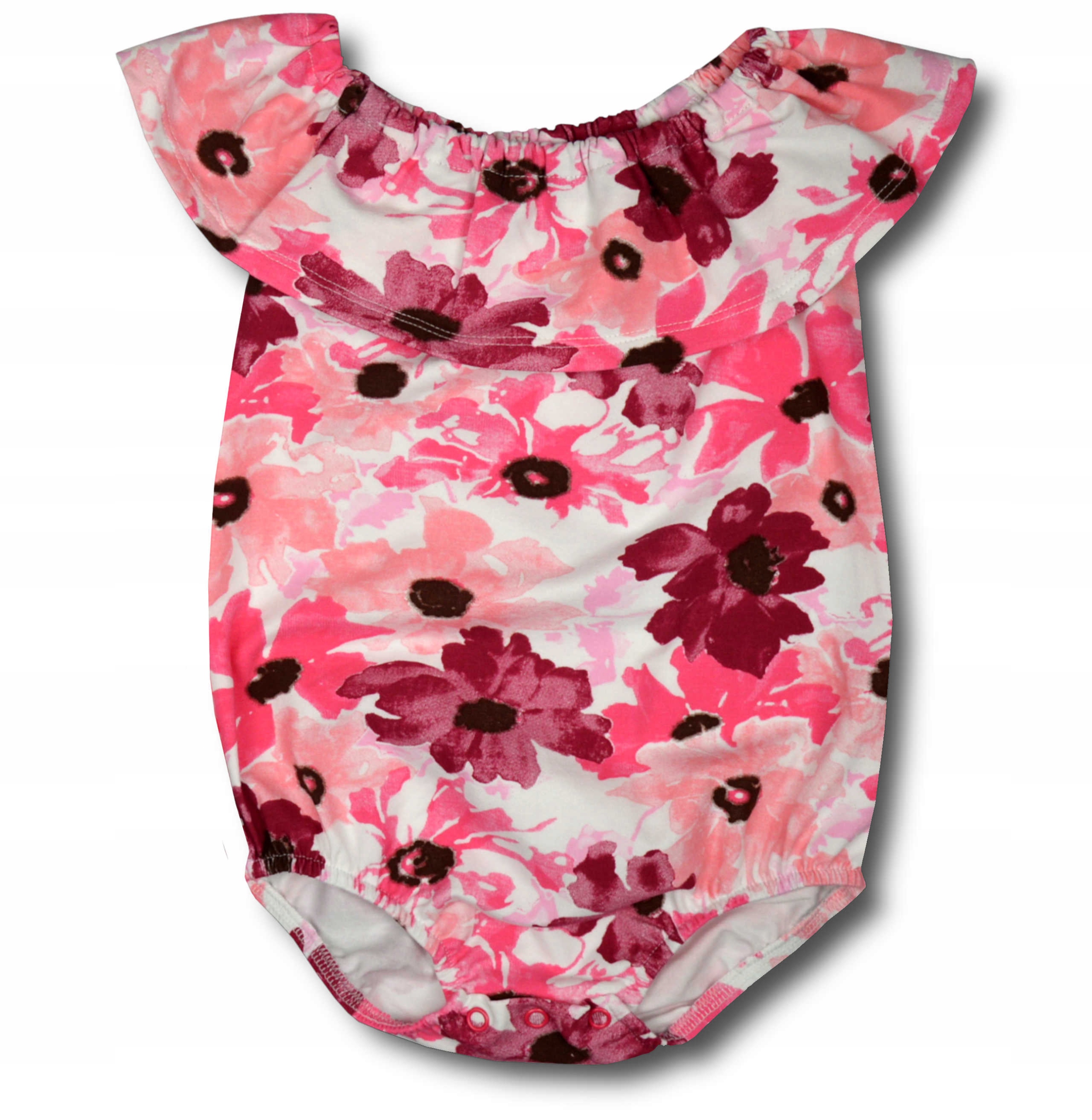 

Body Hiszpanka Z Falbaną 74 w kwiaty Dziewczęce