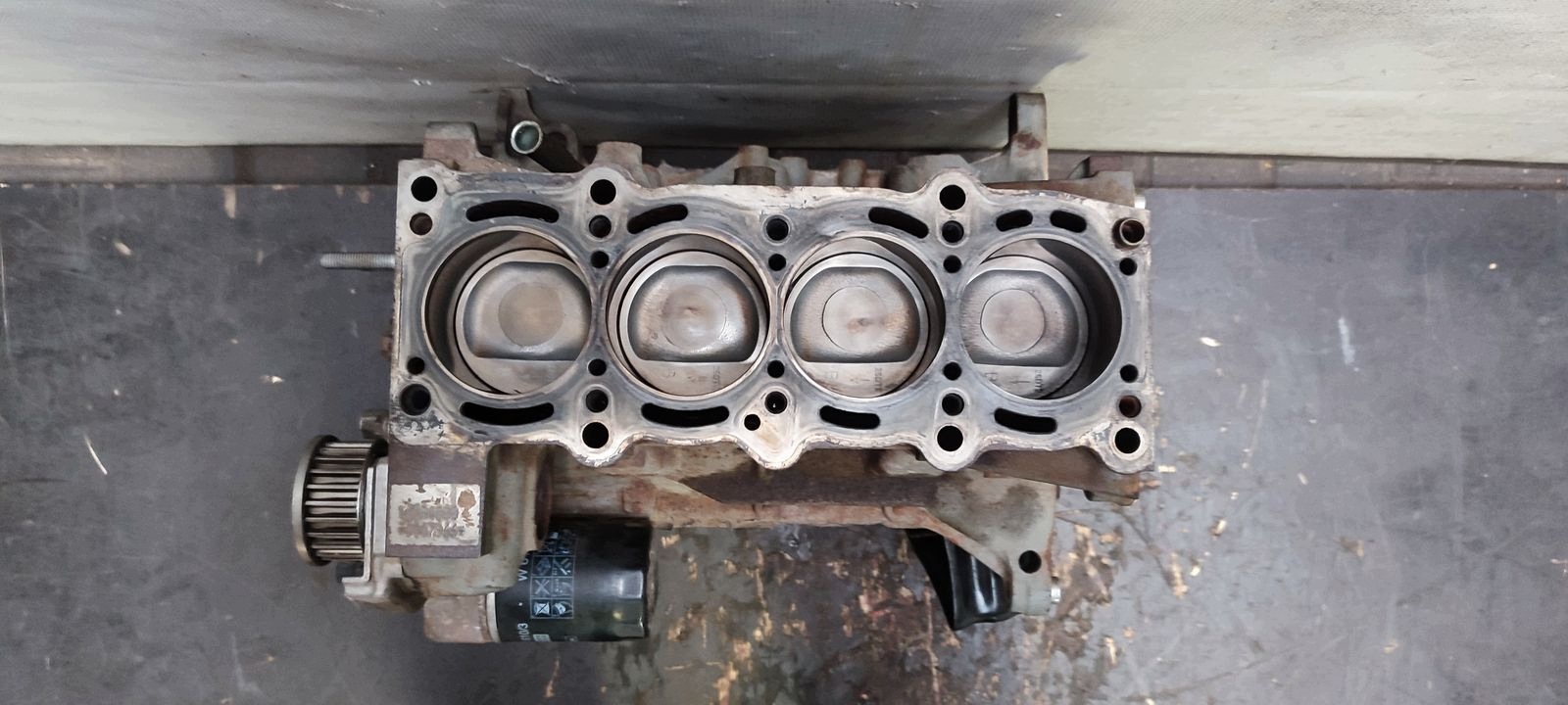 Blok dol Motore Ford KA MK2 1,2 169A4000