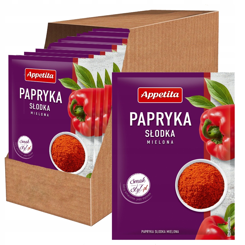 Appetita Paprika sladká mletá 20 g x 25 kusů