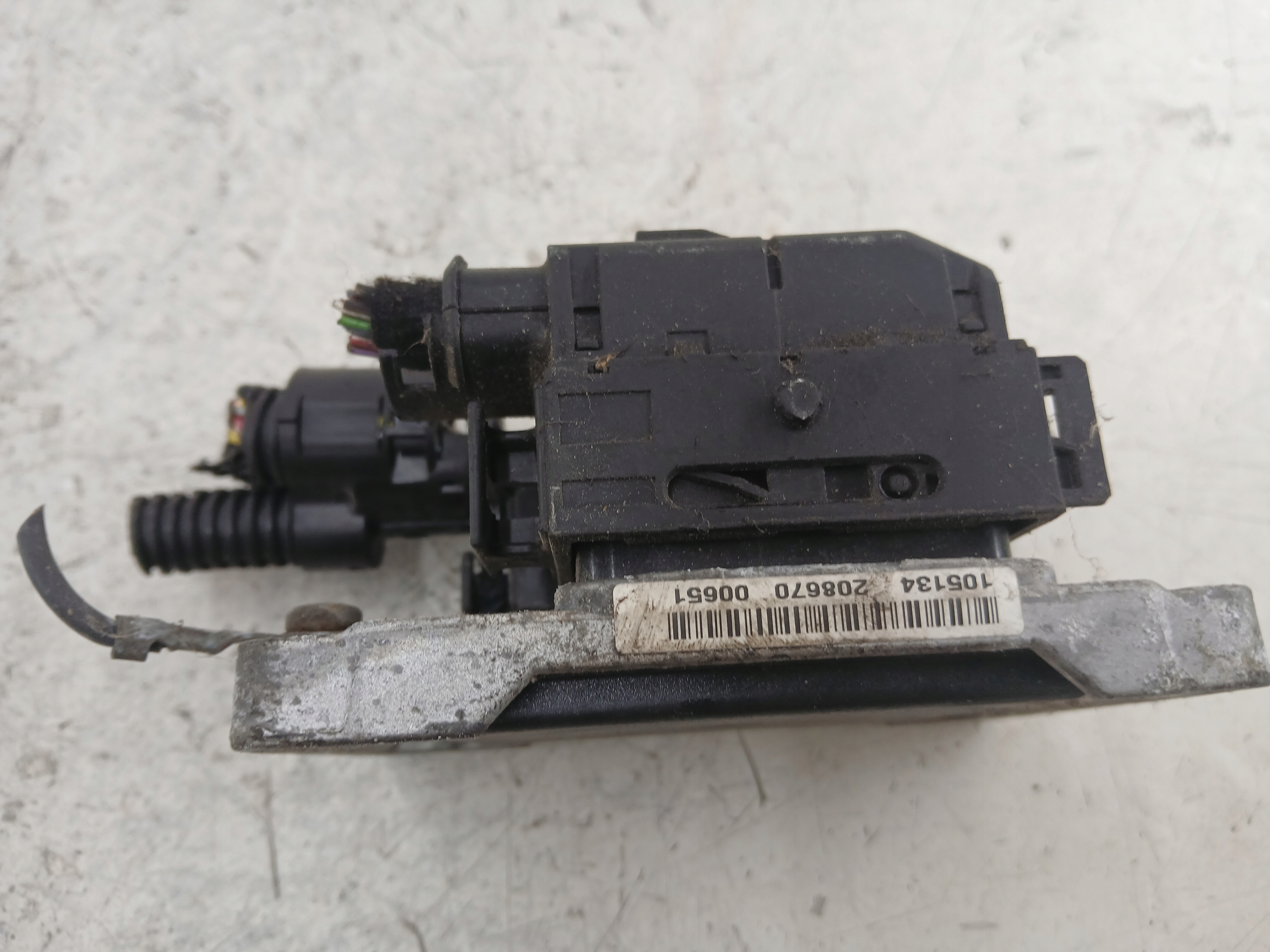 OPEL CORSA C 1.2 control unit computer of the engine 55354330