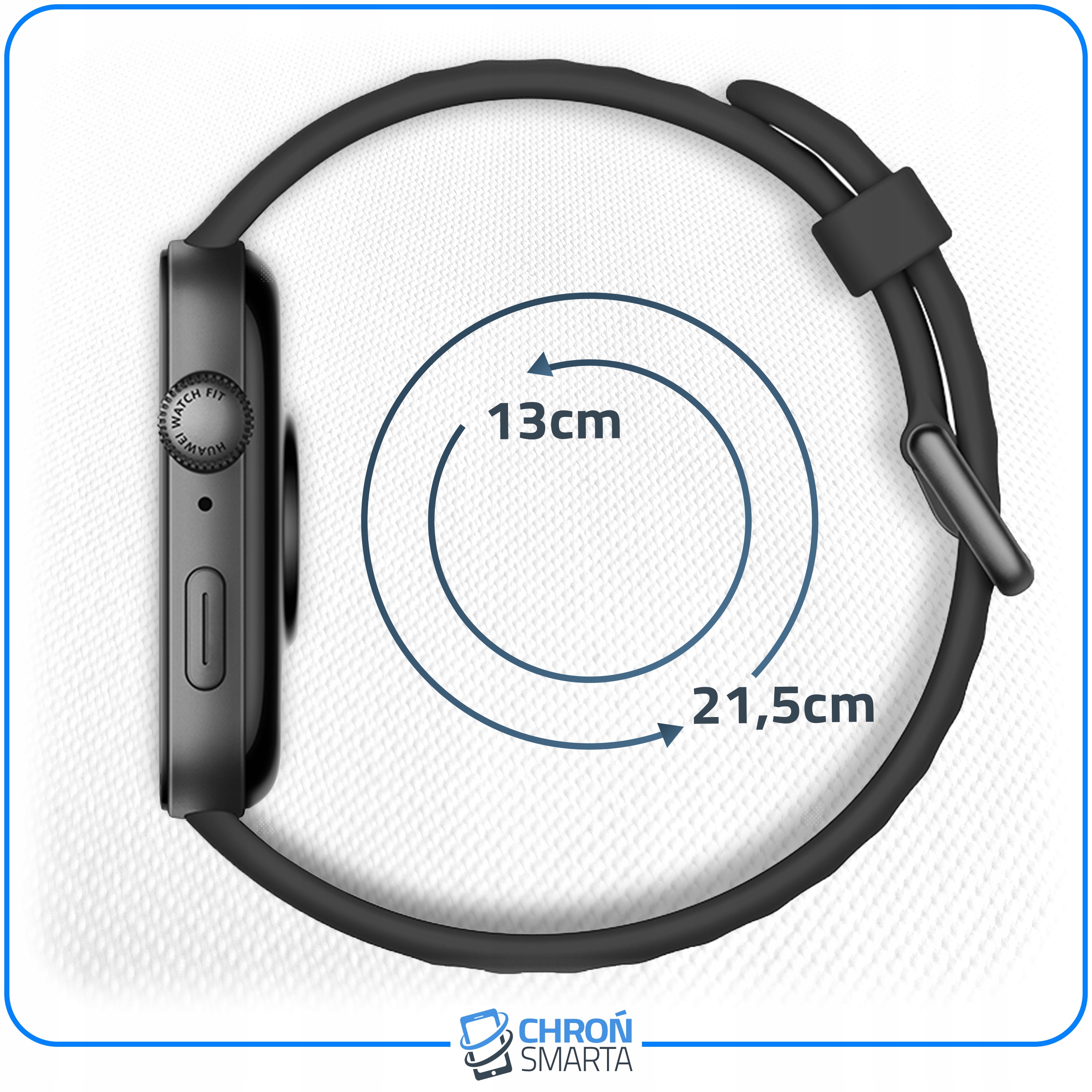 Pasek do Huawei Watch Fit 3 / 4 / 4 Pro opaska do zegarka smartwatch mocna Szerokość 24 mm