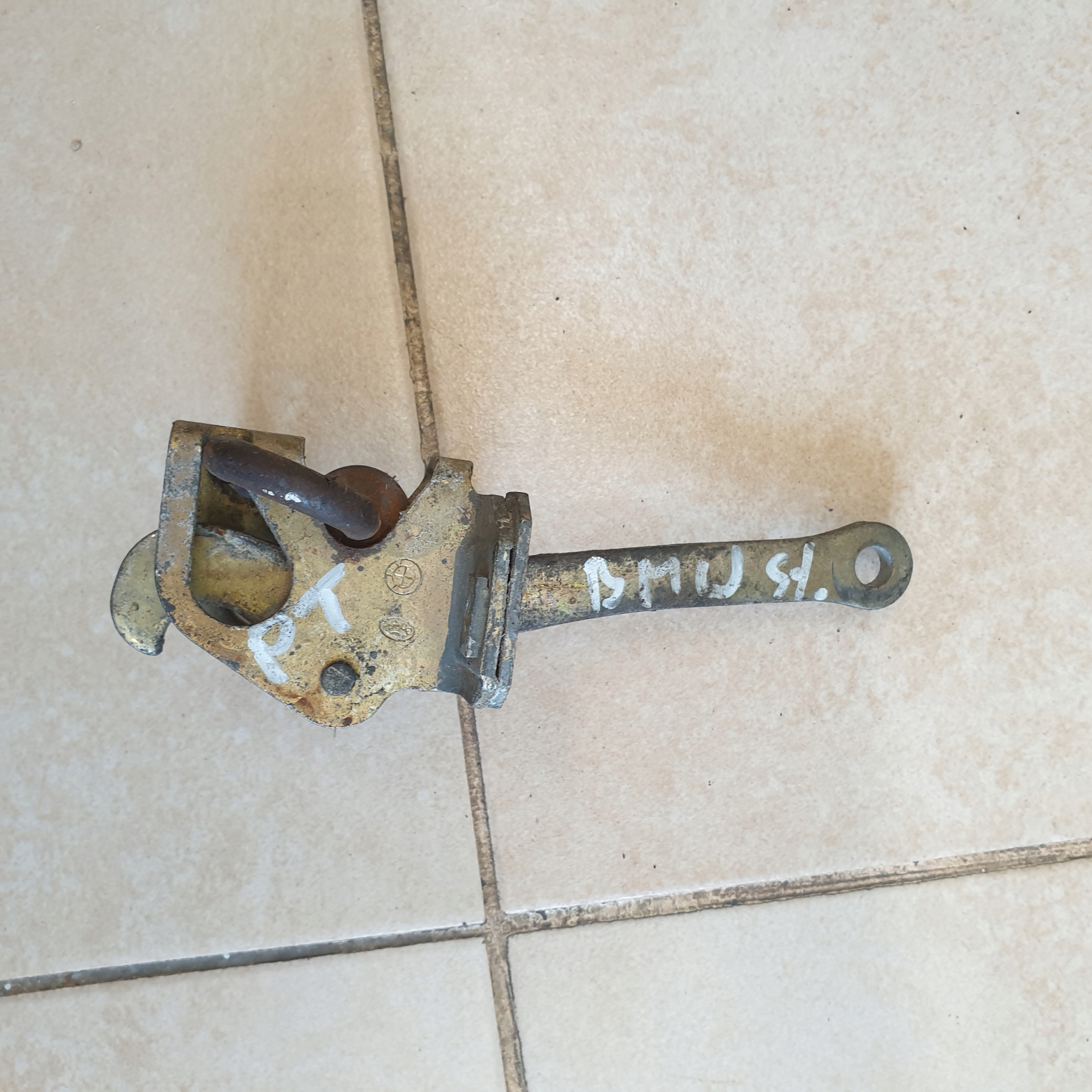 limiter door right rear part BMW 7 E32 5 E34