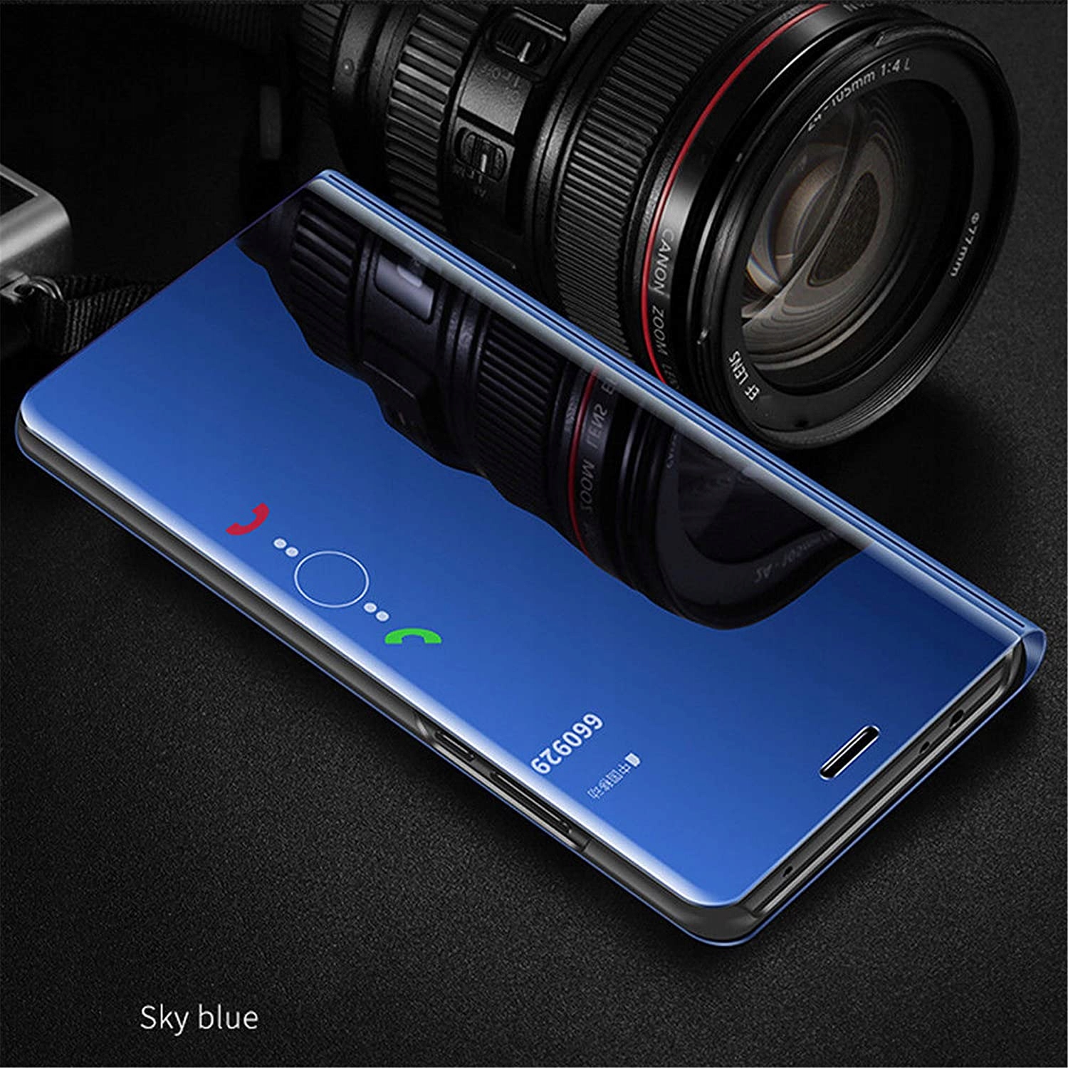 Etui do Huawei P20 Lite CLEAR VIEW CASE + SZKŁO 9H Producent Hammer