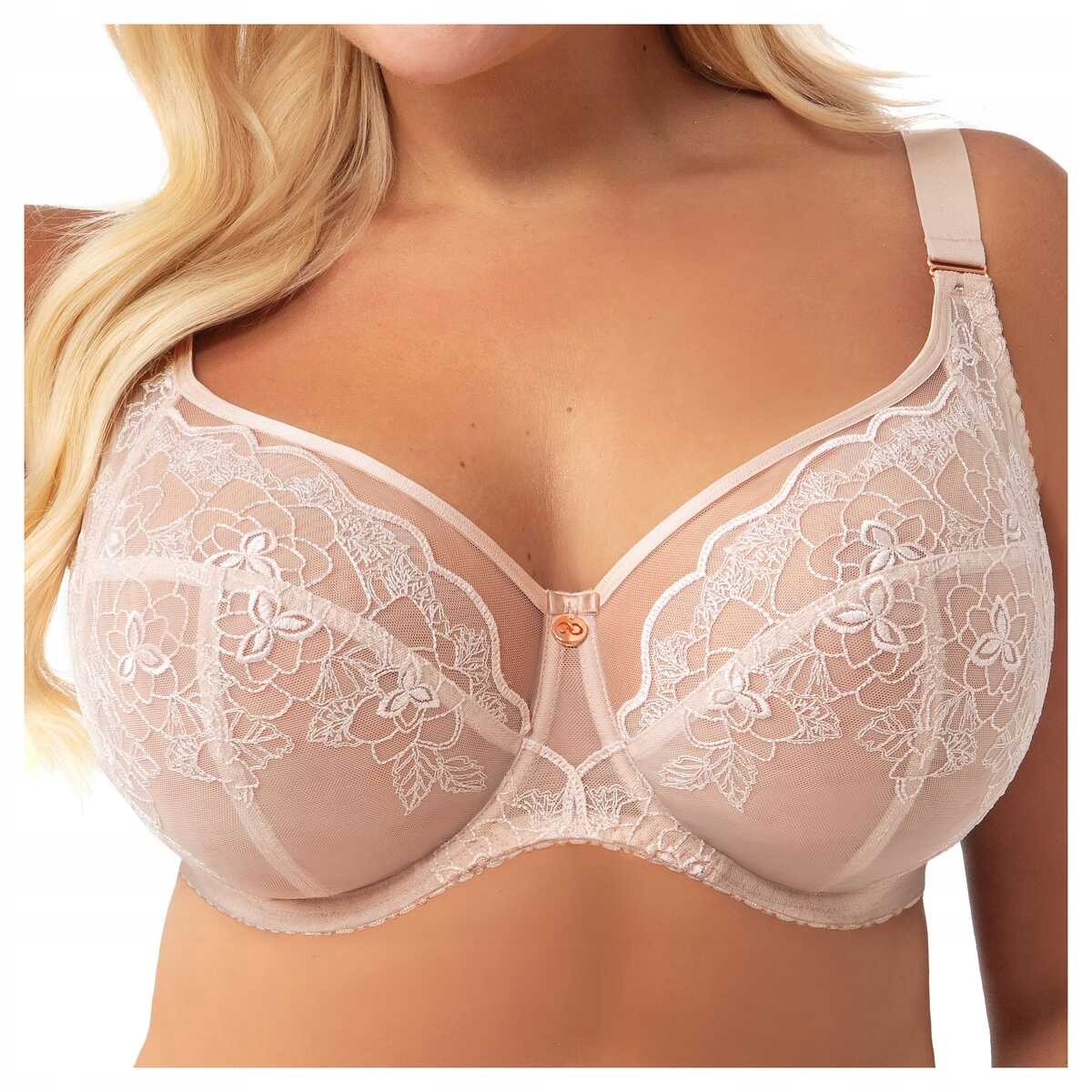 Gorsenia Podprsenka měkká podprsenka s krajkou Adore 930 béžová 80J