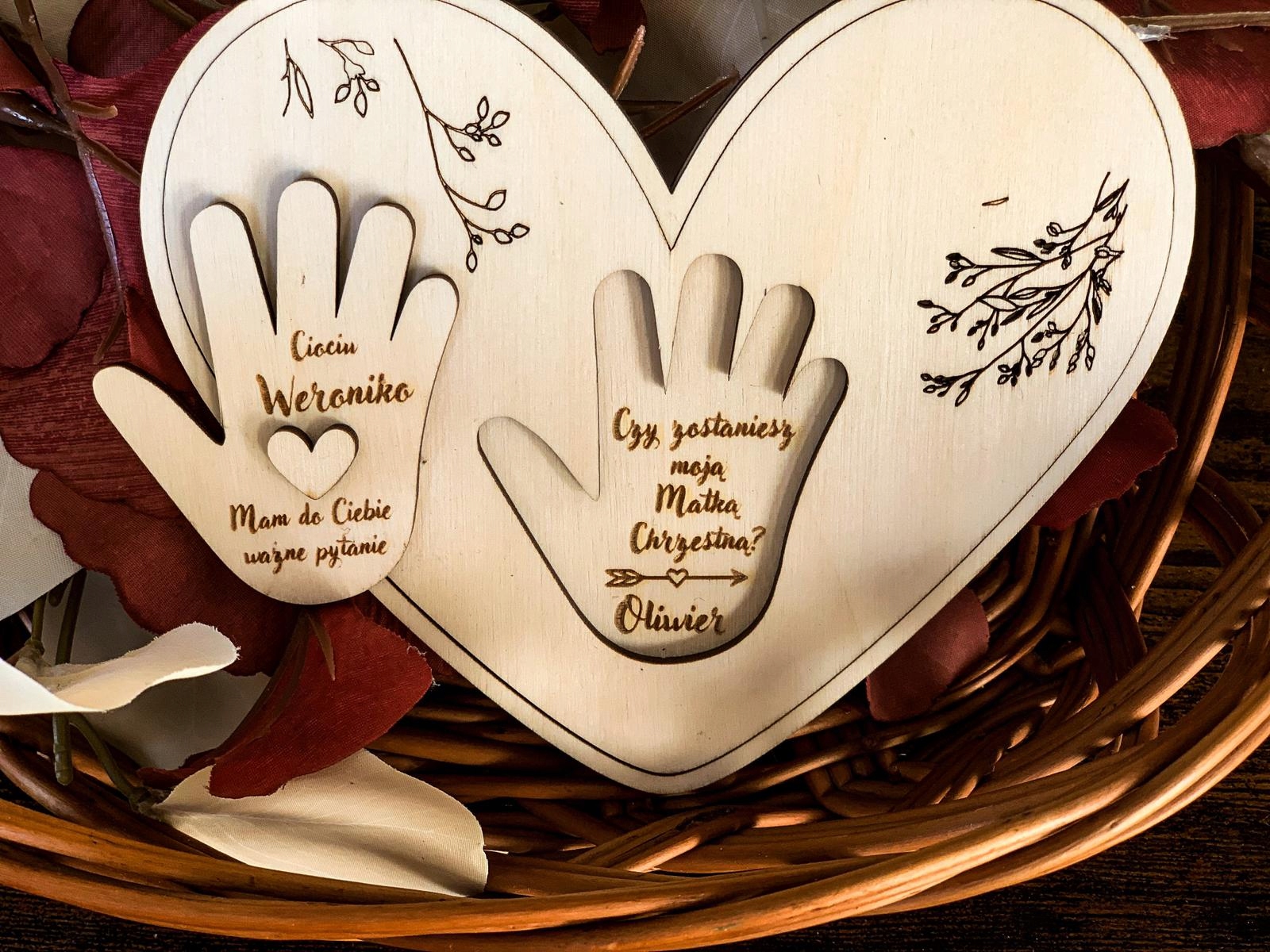 CIOCIU CZY ZOSTANIESZ MOJĄ CHRZESTNĄ ZAPROSZENIE CHRZEST PROŚBA CHRZESTNEJ Rodzaj chrzest