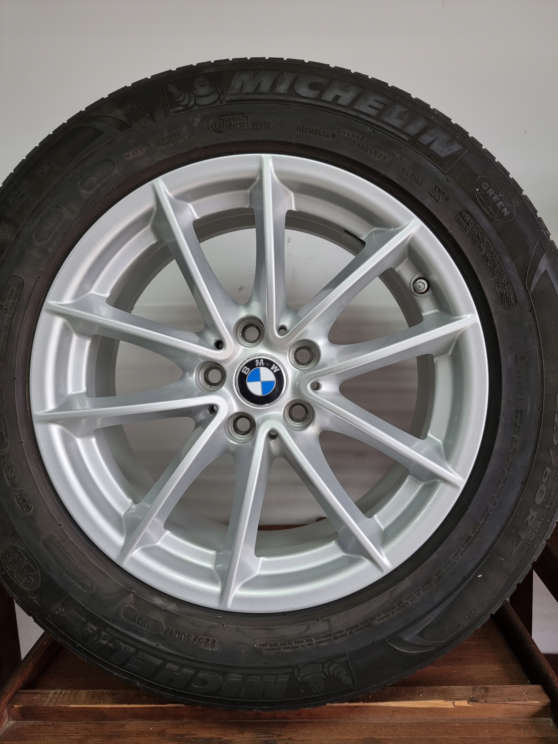 Koła BMW Serii 7 G11 G12 17 LATO Michelin 2014r Średnica felgi 17