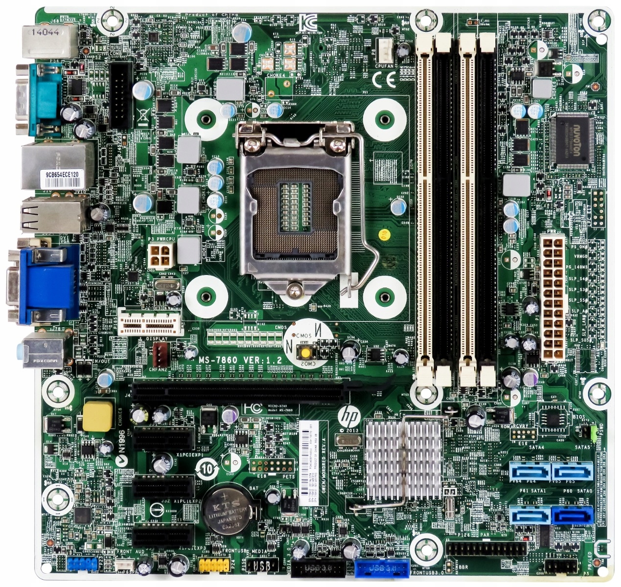 Hp 718412-001 LGA1150 DDR3 MS-7860 VER:1.2 mATX
