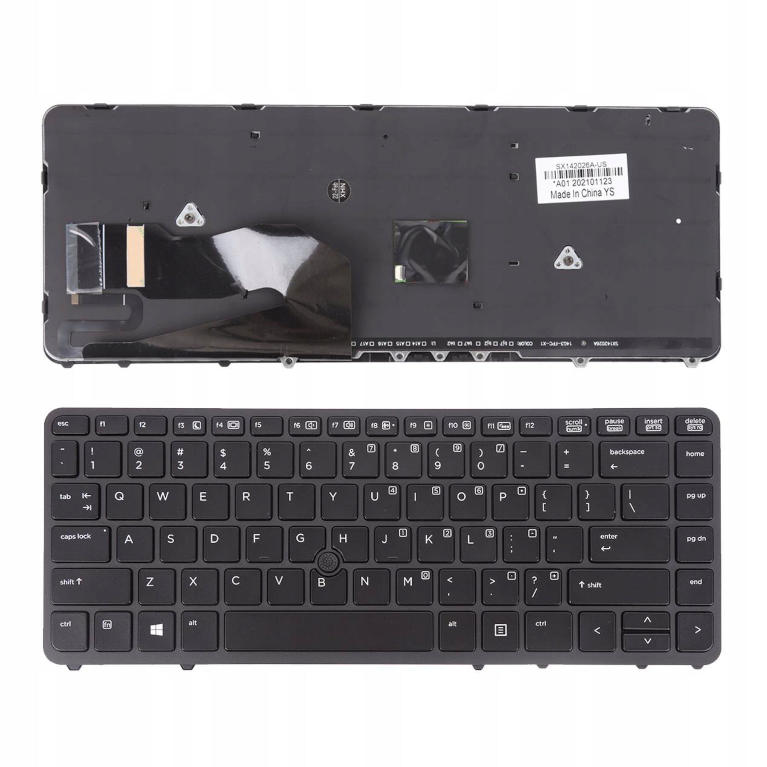 Klávesnica Hp ZBook 14 15u G2 podsvietená