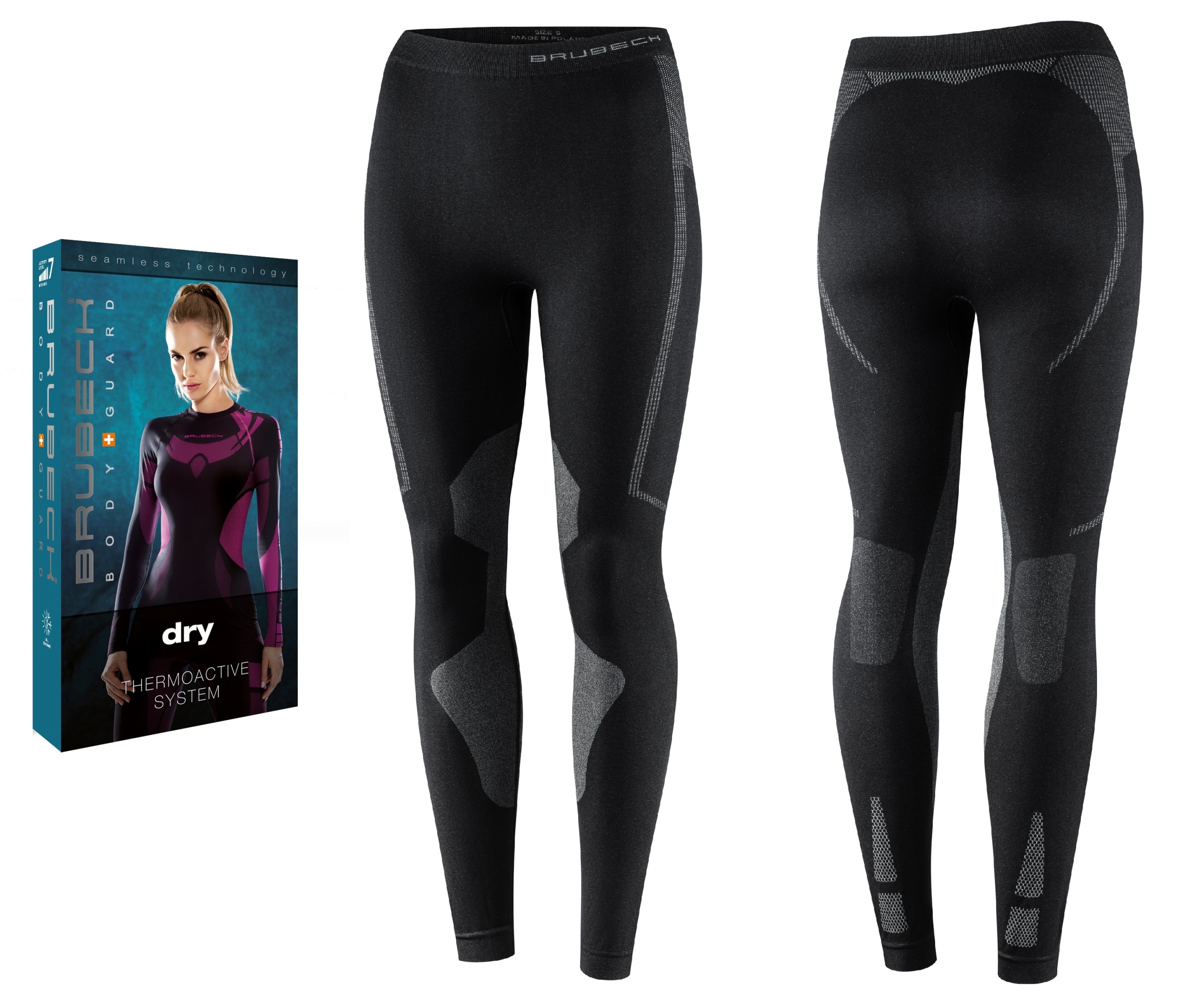 

Brubeck Termoaktywne Damskie Legginsy Na Narty -XL