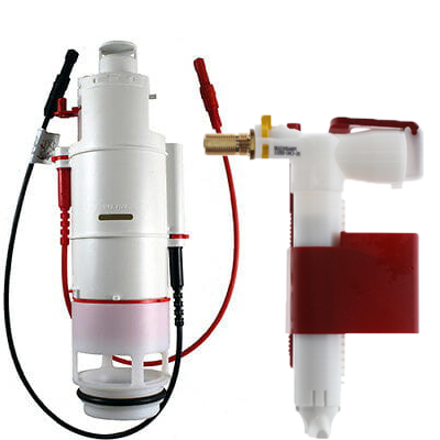 Sada pro opravu splachovače Sanit 995N a 983N Ventil Mechanismus