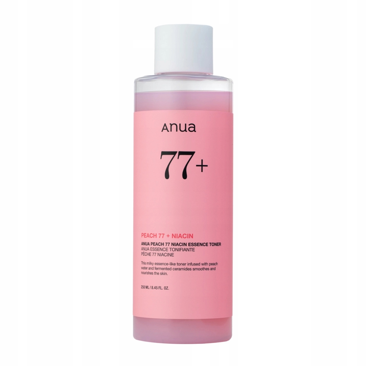 Anua 77% Niacinový Tonik s Extraktem z Broskve 250 ml
