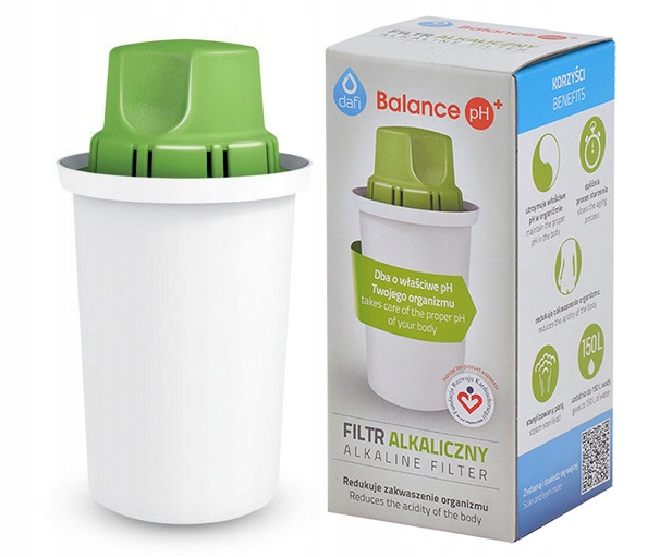 

Filtr Dafi Aquabalance Ph+ Alkaiczny Do Brita
