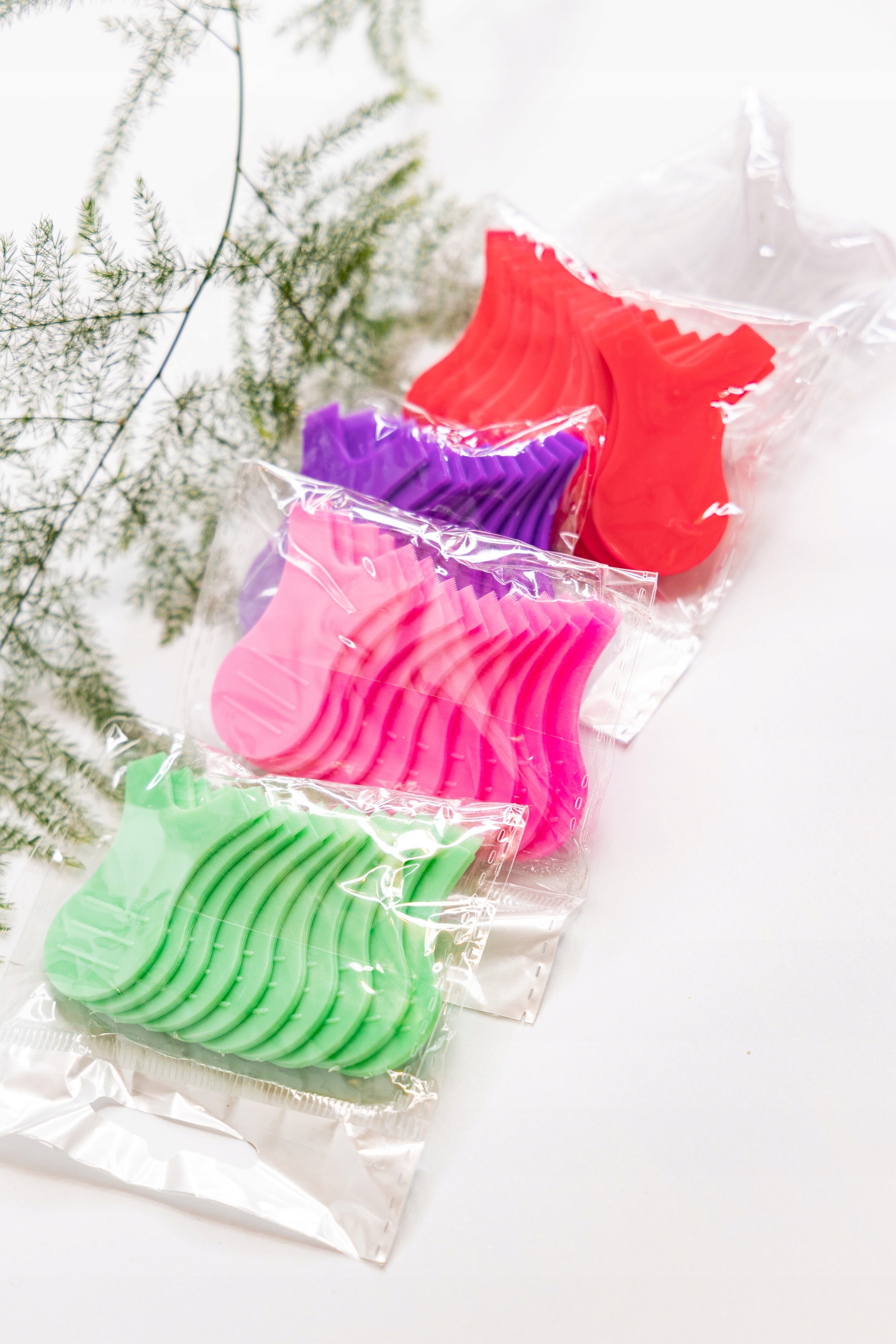 GRZEBYK APLIKATOR DO LIFTINGU LAMINACJI RZĘS ZESTAW 10 SZT RÓŻOWY Marka Prima Derma