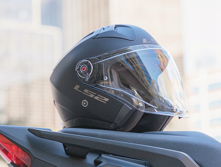 LS2 KASK MOTOCYKLOWY OTWARTY OF603 INFINITY II SOLID MATT BLACK XS Model INFINITY II