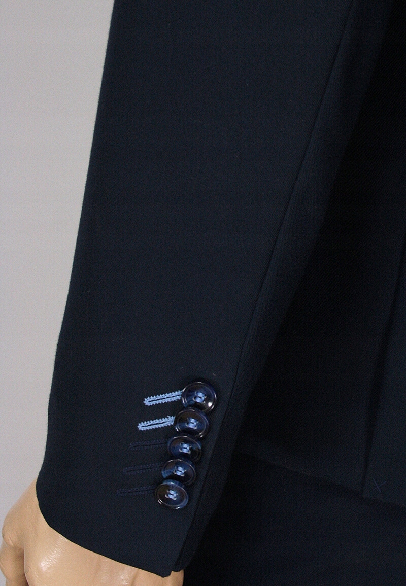 Granatowy Garnitur Męski CASINO 176/108/94 Rozmiar 54