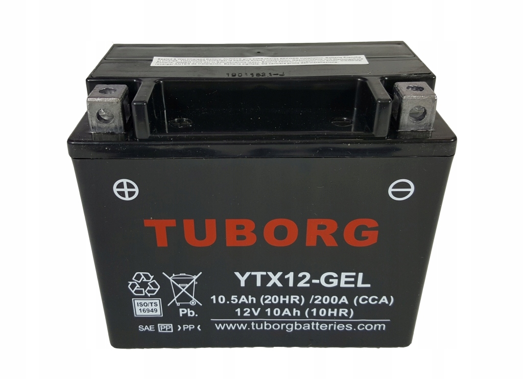 

Akumulator Tuborg YTX12-BS 10Ah 200A żelowy