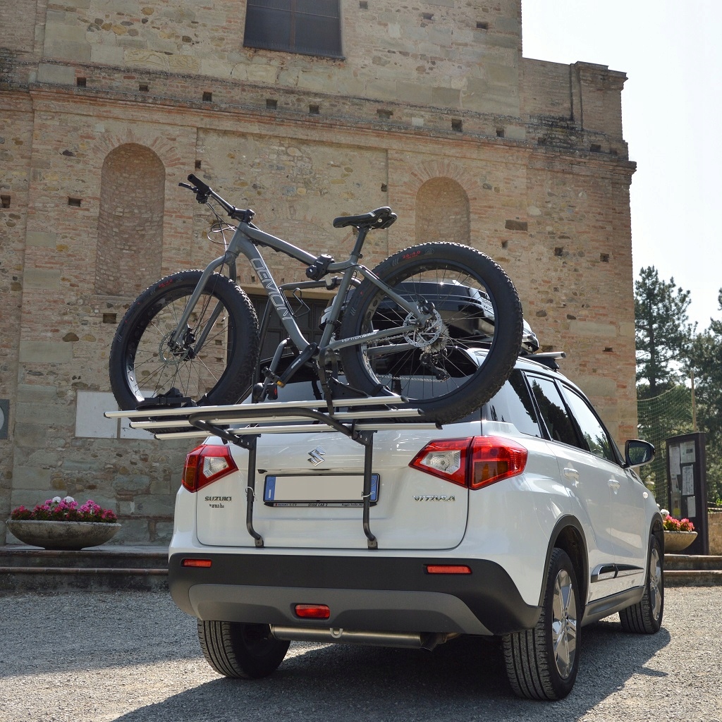 UCHWYT ROWEROWY BAGAZNIK NA KLAPE 3 ROWERY POLARIS Product Width 128 cm