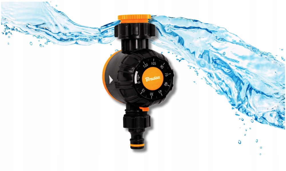 MECHANICZNY STEROWNIK PRZEPŁYWU DO WODY NA KRAN ZEGAR 0-120min ECO-38001 Rodzaj mechaniczny