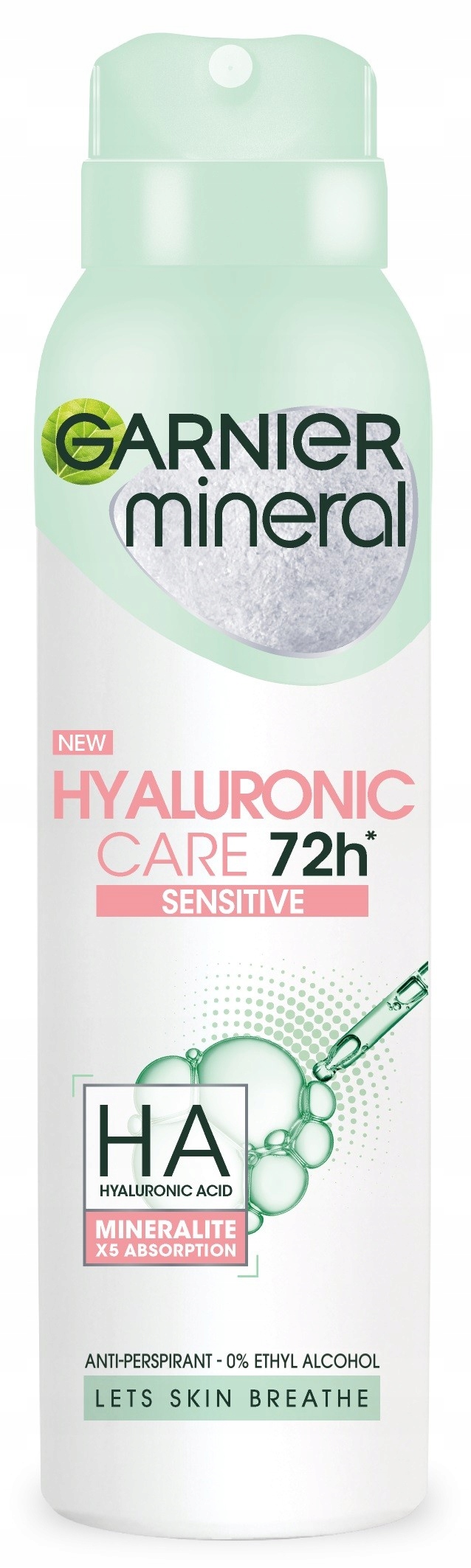 

Garnier Mineral Dezodorant w sprayu 72H Hyaluronic