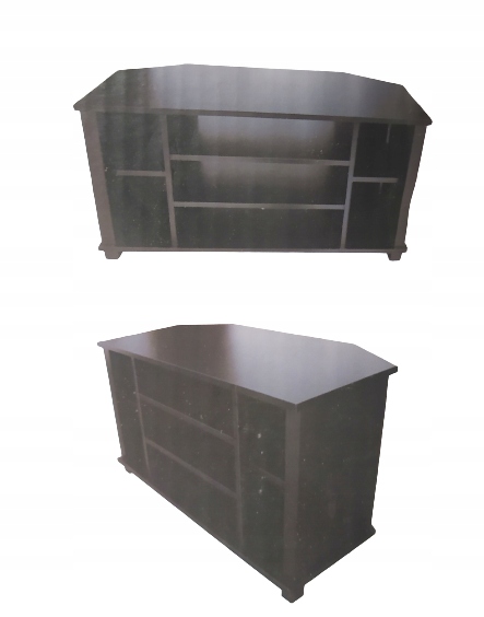 SZAFKA RTV STOLIK KOMODA pod TELEWIZOR MOCNA - CZARNA