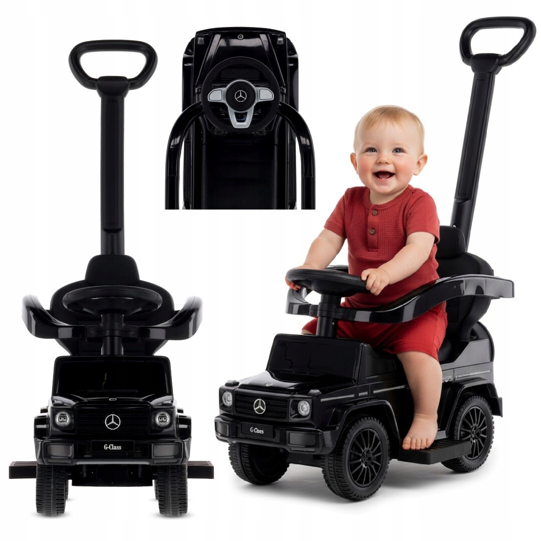 Jeździk pchacz chodzik dla dzieci Mercedes Benz G Klasa czarny