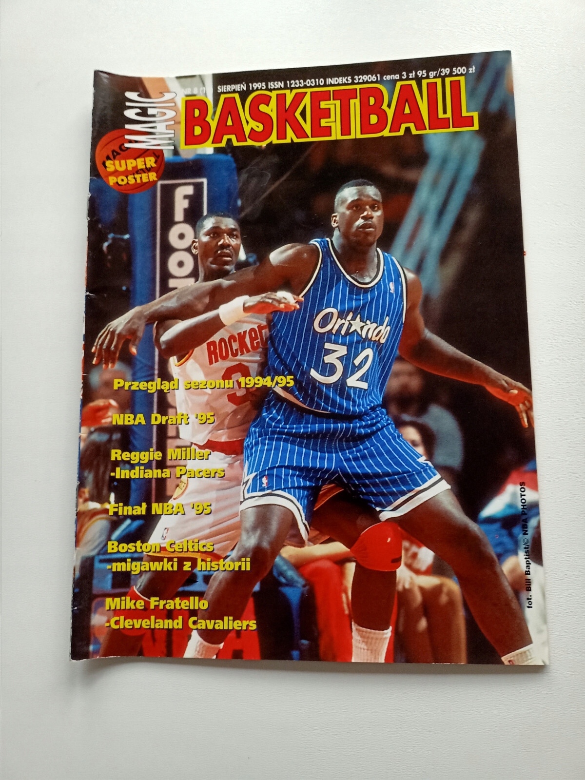 Magic Basketball 8/1995 Orlando Magic Draft 95 Mike Fratello Boston Celtics
