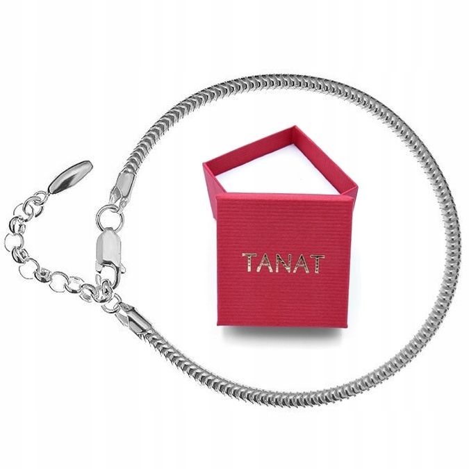 

Srebrna pr.925 Bransoletka Modułowa Baza