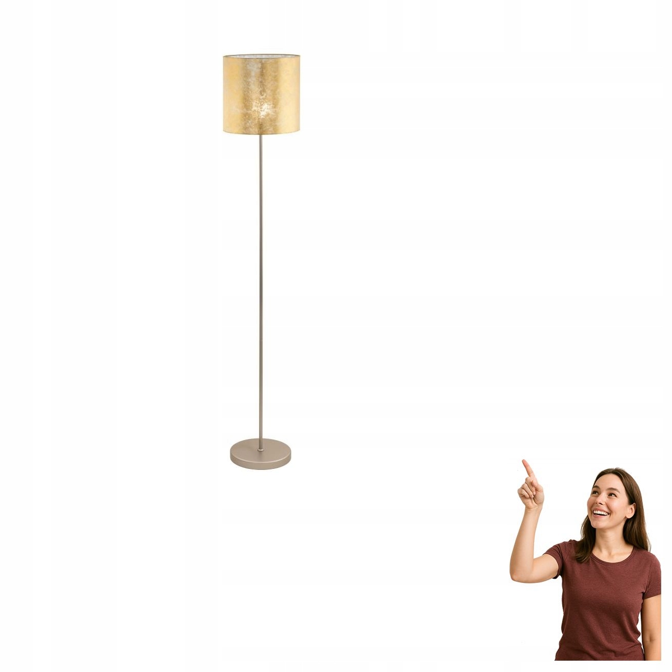 Stojacia lampa Viserbella 97647 Eglo