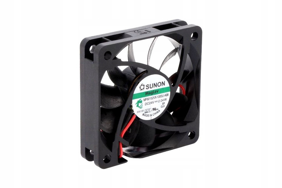 

Sunon Wentylator DC Osiowy 24V 60x60x15mm 36,2dBA