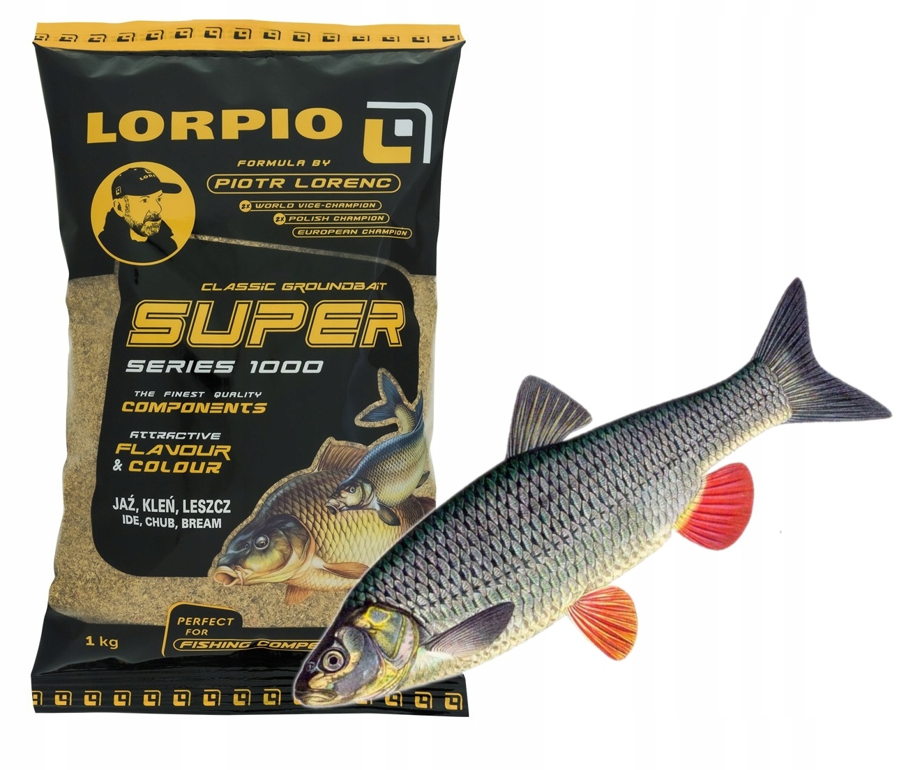 Zanęta Lorpio Series Jaź Leszcz Kleń 1 kg Mpu