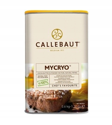 Mycryo masło kakaowe w proszku Callebaut 600g