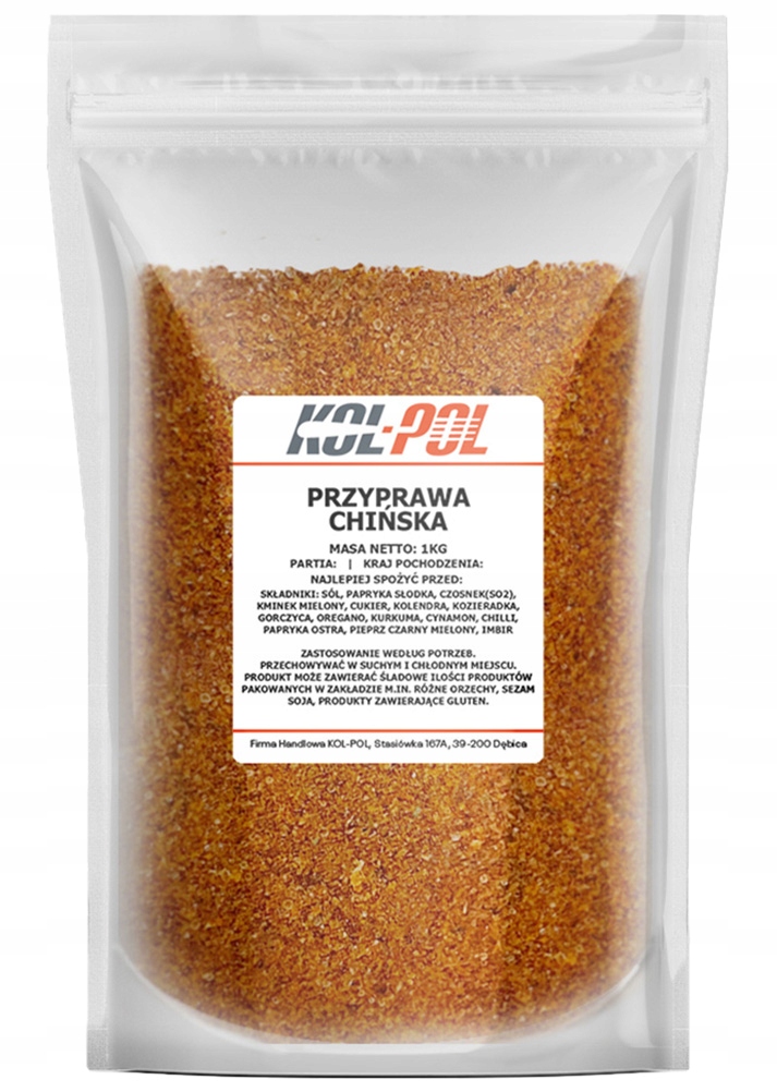 PRZYPRAWA CHIŃSKA 1kg 5 smaków aromatyczna jakość Stan opakowania oryginalne