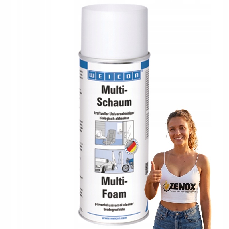 Pianka do czyszczenia, spray 400 ml Weicon
