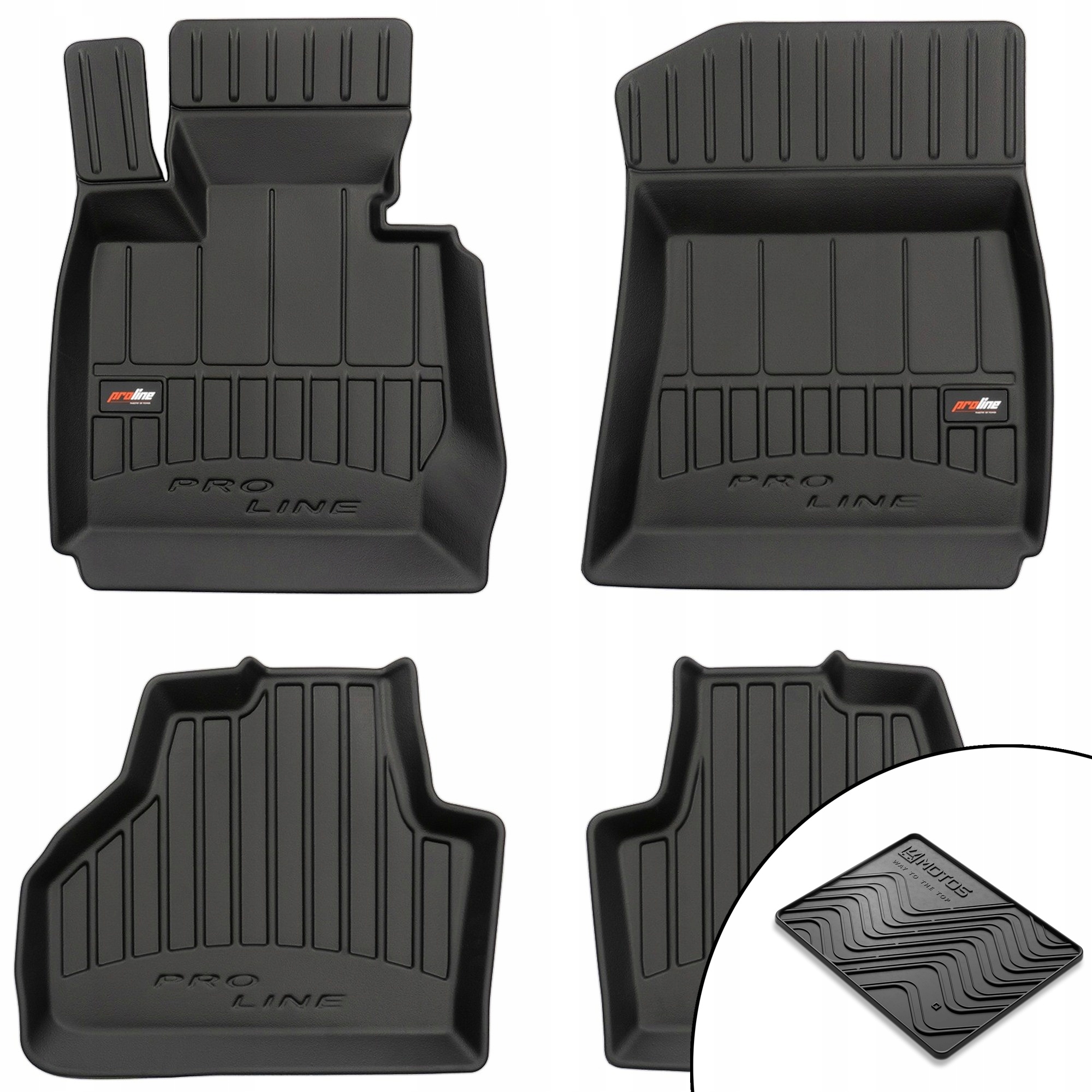 3D gumové rohože Bmw X3 F25 2010-2017 rohož zdarma