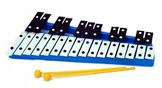 

Dzwonki Chromatyczne 27 Tonowe Polskie