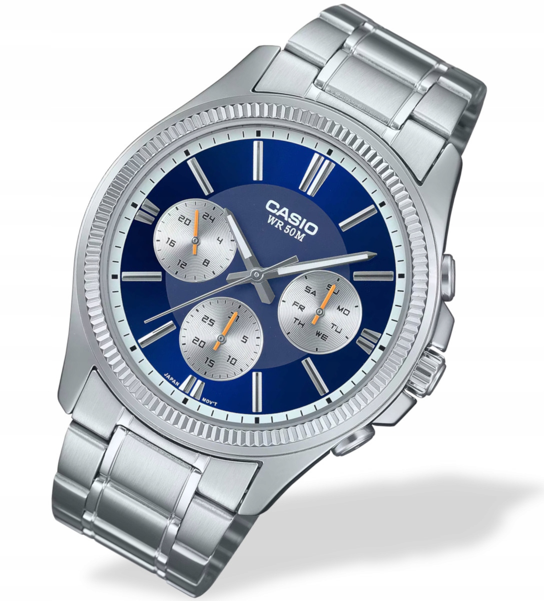 Klasické pánské hodinky Casio MTP-1375PD Multidata +Box Gravírování Bonus