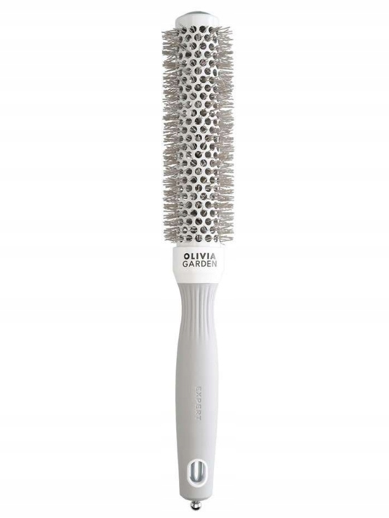 Kartáč Olivia Garden Expert Blowout Speed Wavy Bristles White&Grey 25 mm
