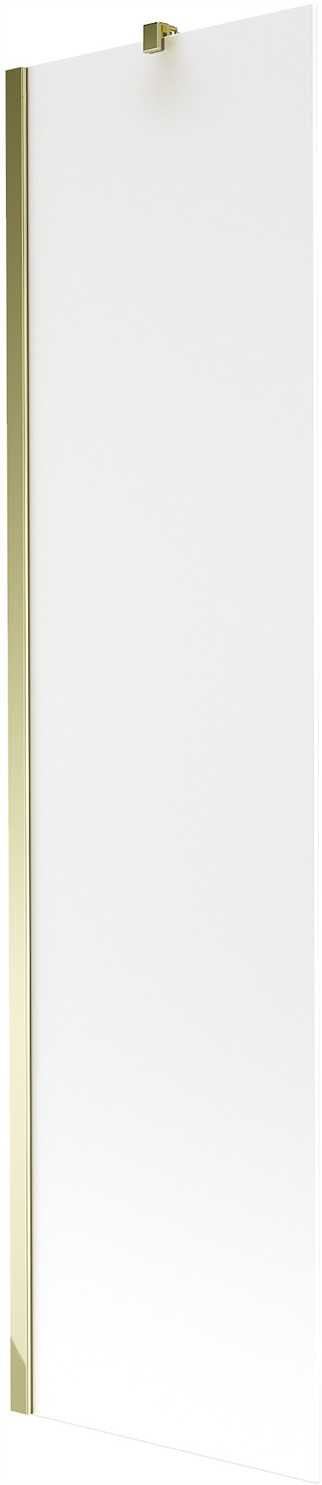 Mexen Next Sprchová Zástěna 50x150 cm, zlatá, mléčné sklo