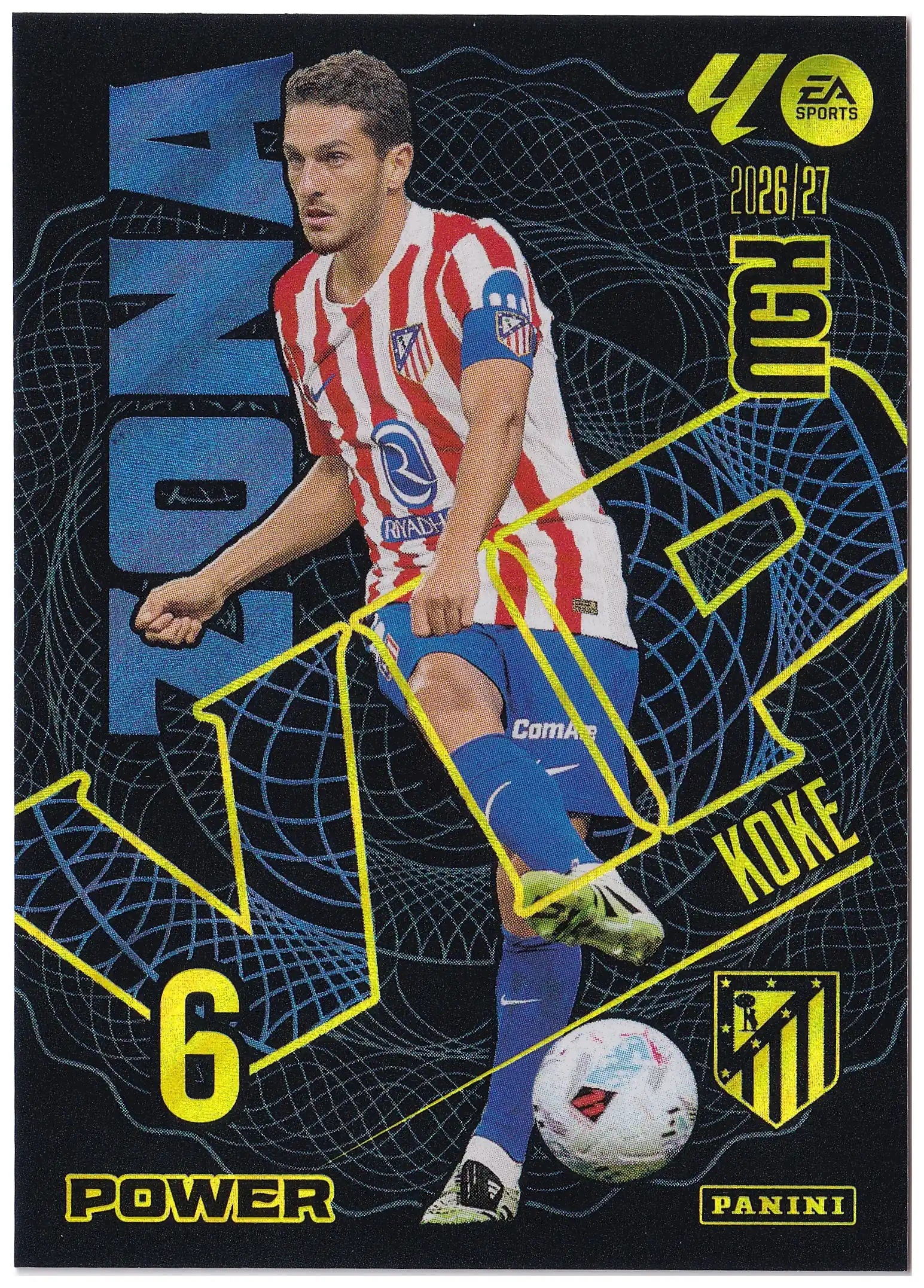 #400P Koke Panini Megacracks LaLiga 2026-27 Zona Vip Power