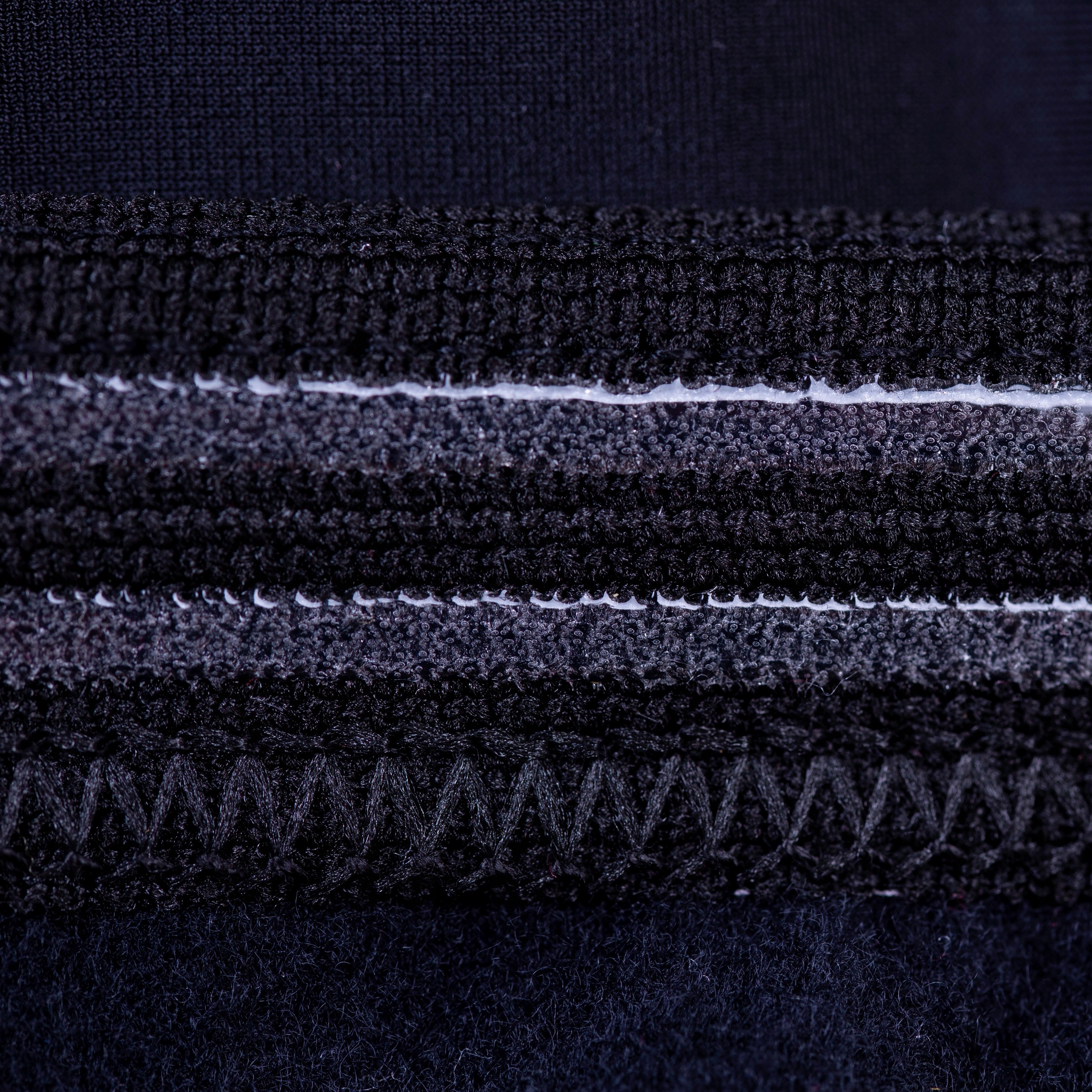 NOGAWKI NA ROWER ODBLASK TERMOAKTYWNE - M/L Model Nogawki rowerowe ocieplane czarne kolarskie SR48