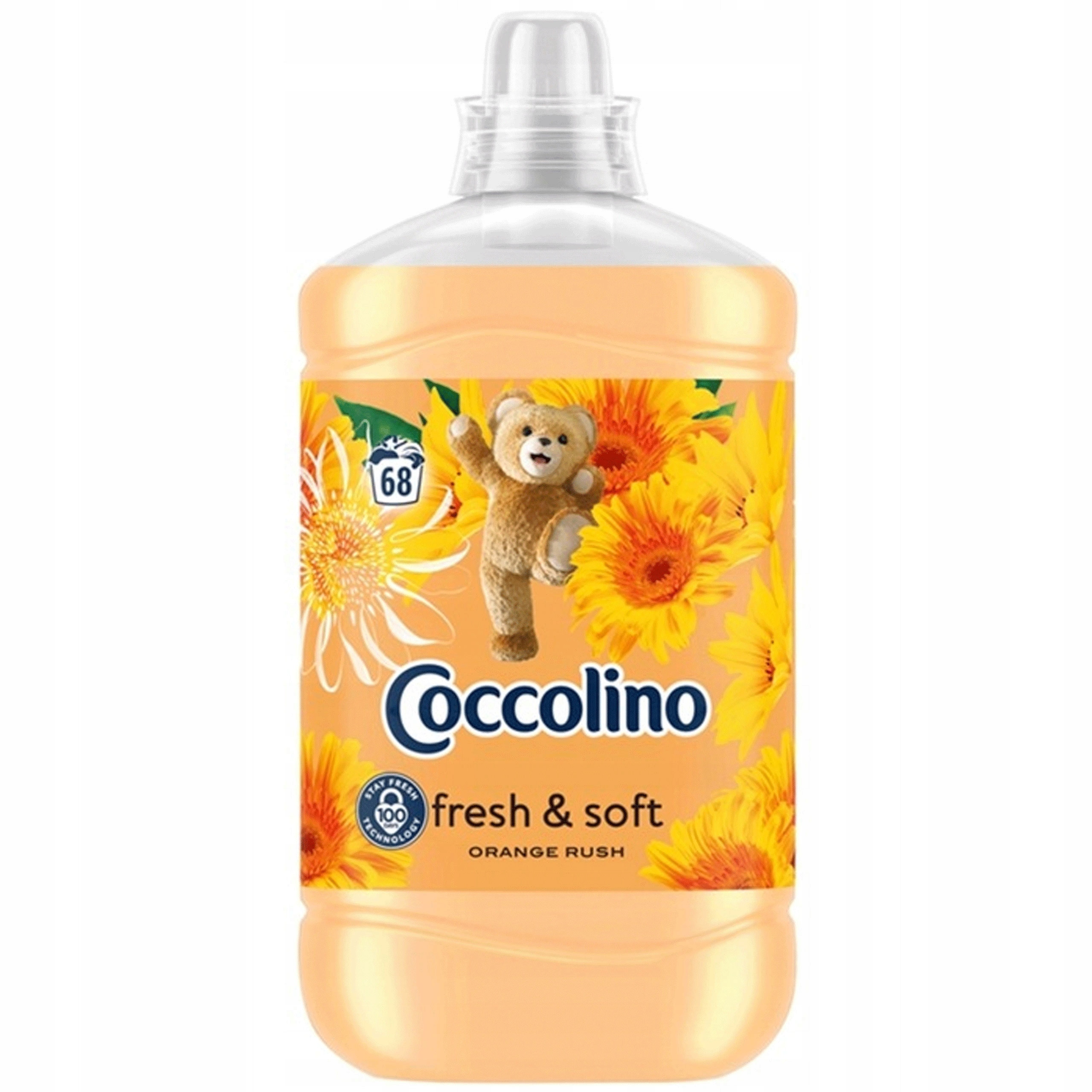 Coccolino Creations Orange Rush tekutá aviváž 1,7 l 68 praní