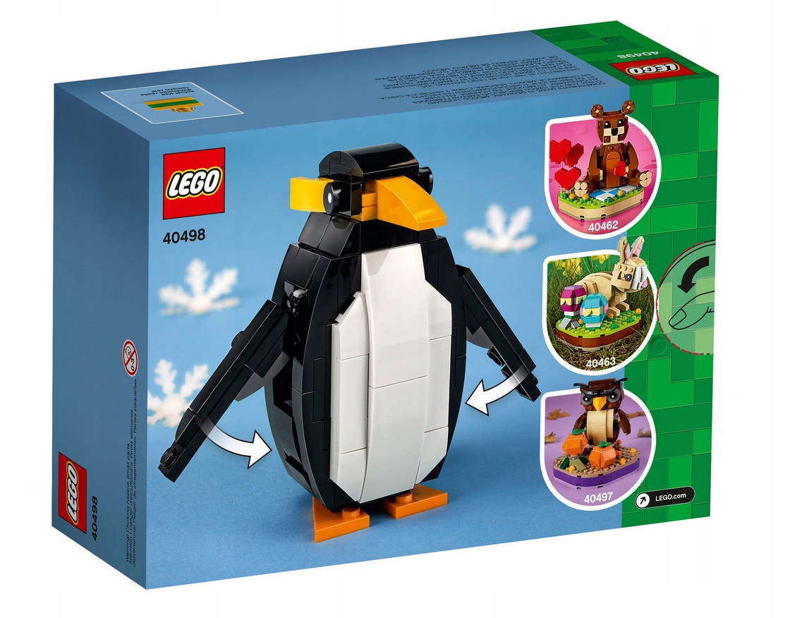 LEGO CREATOR 40498 BOŻONARODZENIOWY PINGWIN Marka LEGO