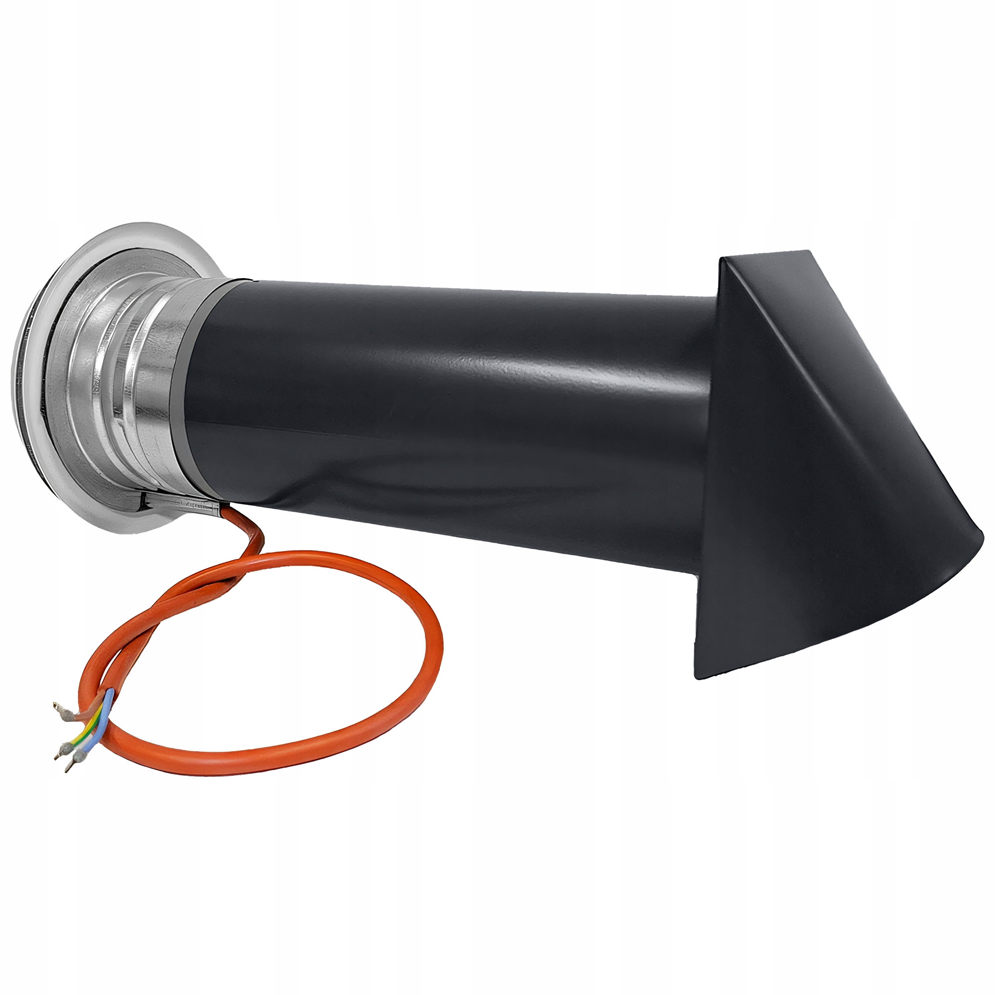 kulatý ventilátor s topným tělesem antracit Darco NOGS150A-ML.RAL7016, 150 mm