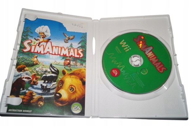 SIMANIMALS Nintendo Wii pudełkowa
