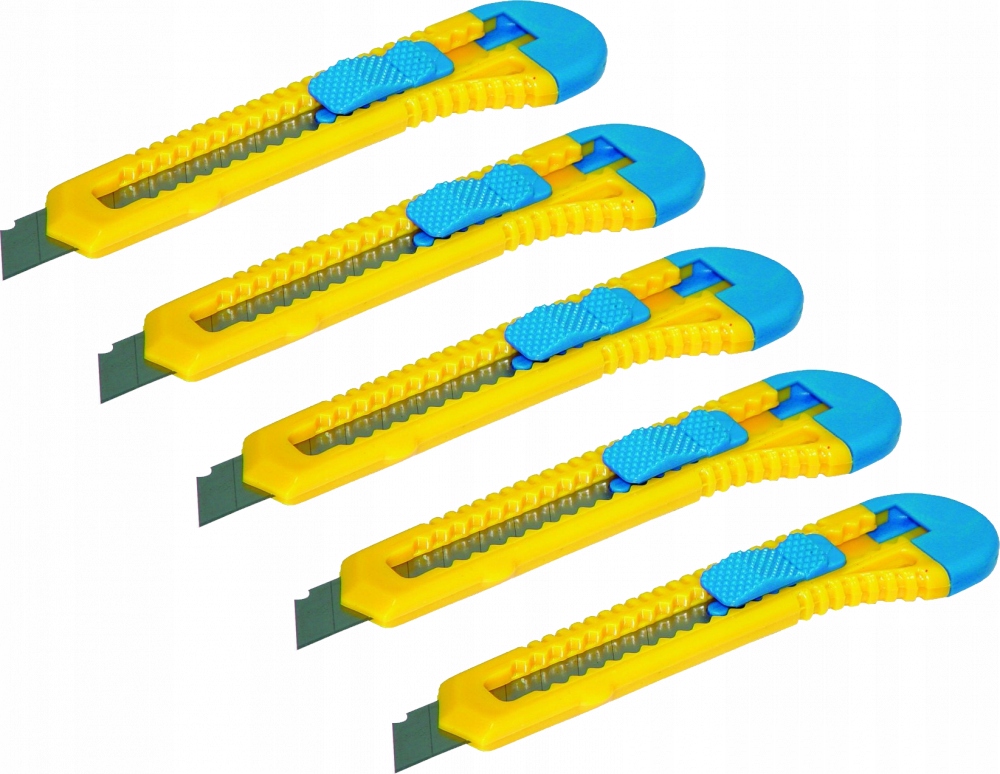 Nożyk z wymiennym ostrzem Donau 18mm 5 sztuk