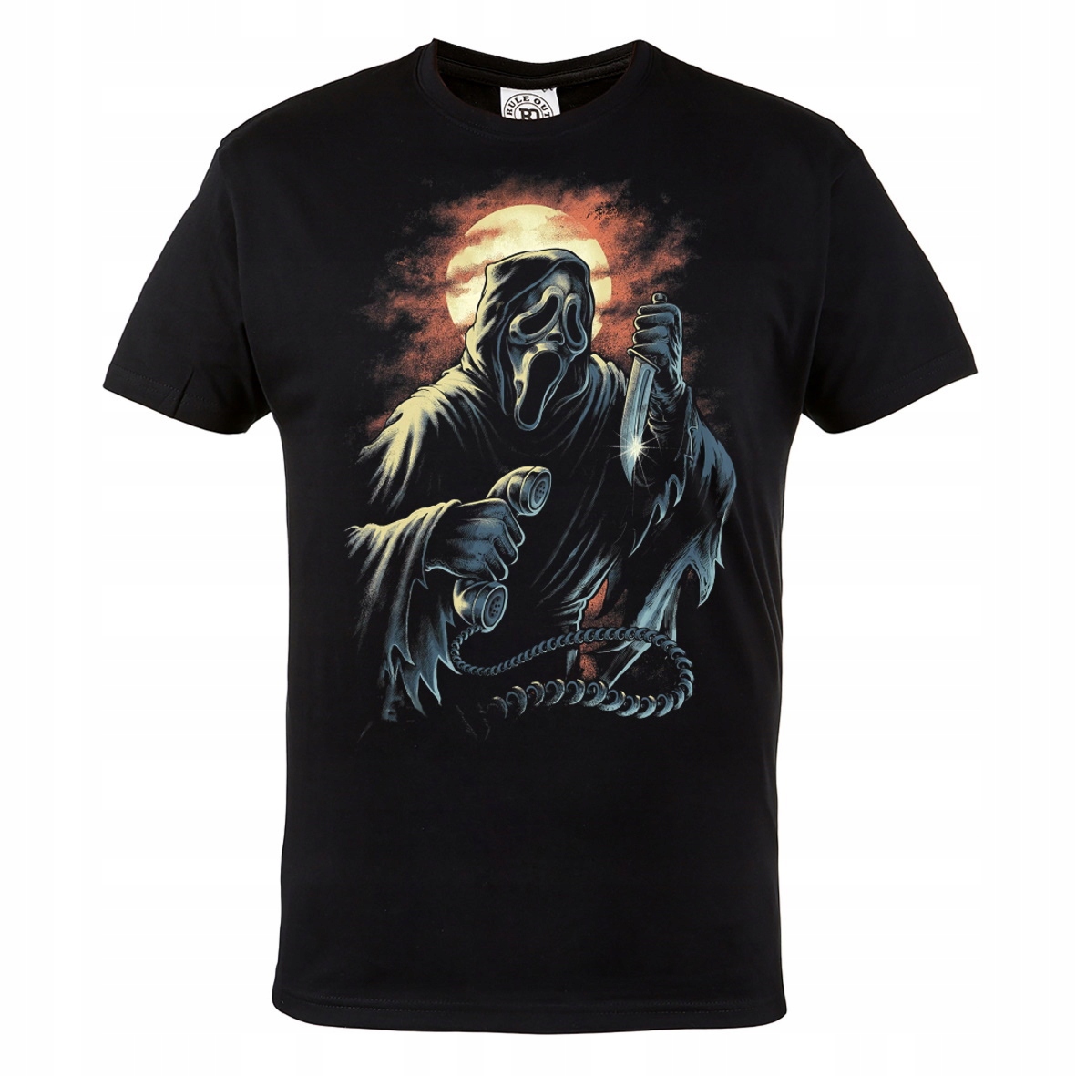 

Męska Koszulka Na Halloween Filmowa Krzyk Scream