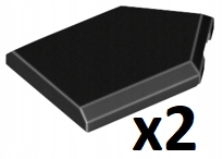 

Lego 22385 Tile Mod Czarny 2 szt. Nowy