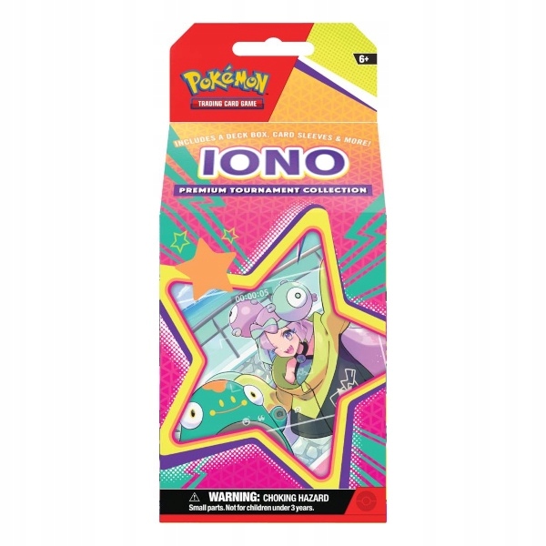 Iono Pokemon - Gry karciane, kolekcjonerskie karty do gry ﻿ na