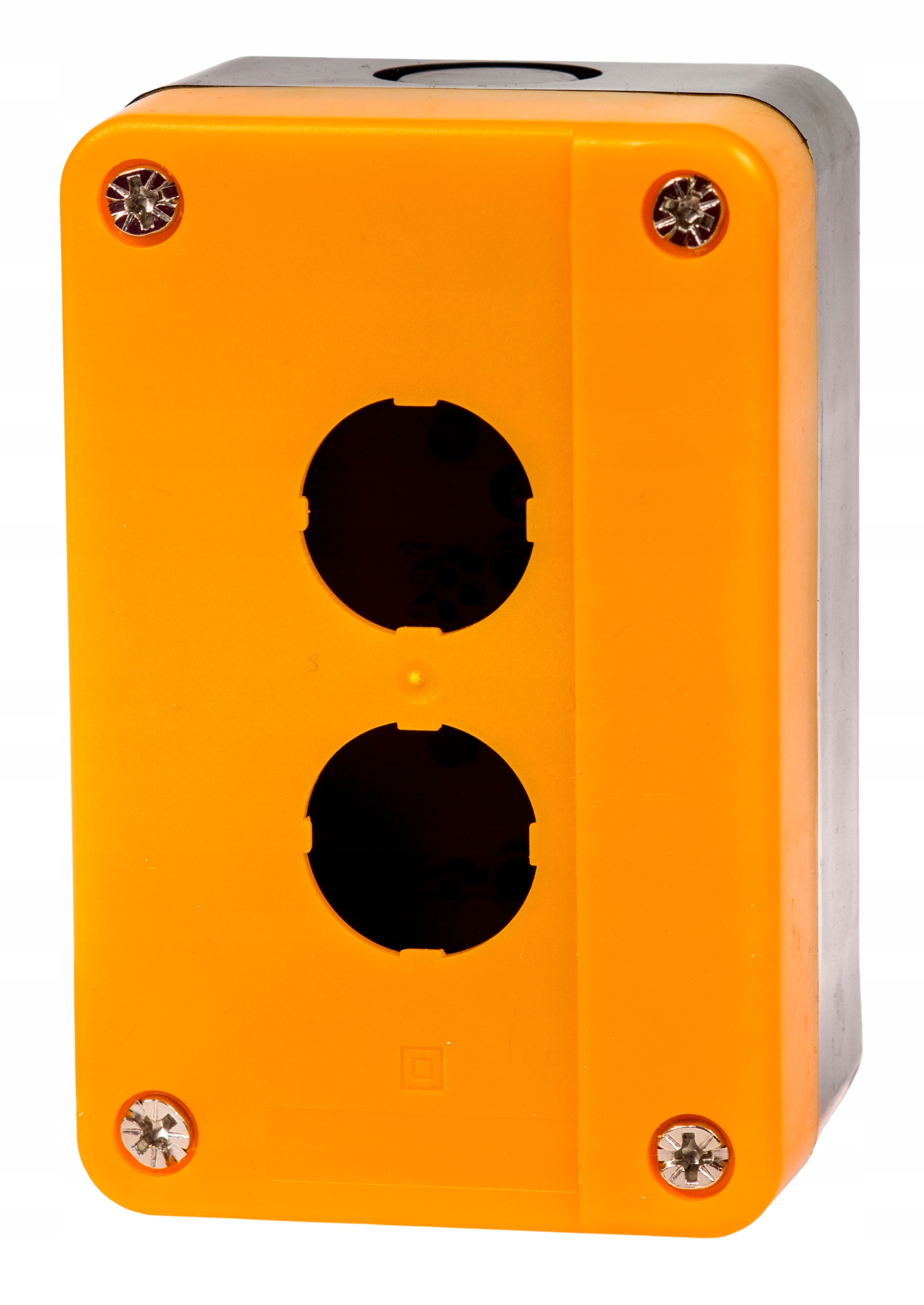 KASETA OBUDOWA POD 2 PRZYCISKI STEROWNICZE ŻÓŁTA