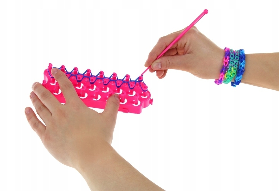 GUMKI DO ROBIENIA BRANSOLETEK LOOM BANDS KROSNO Bohater brak